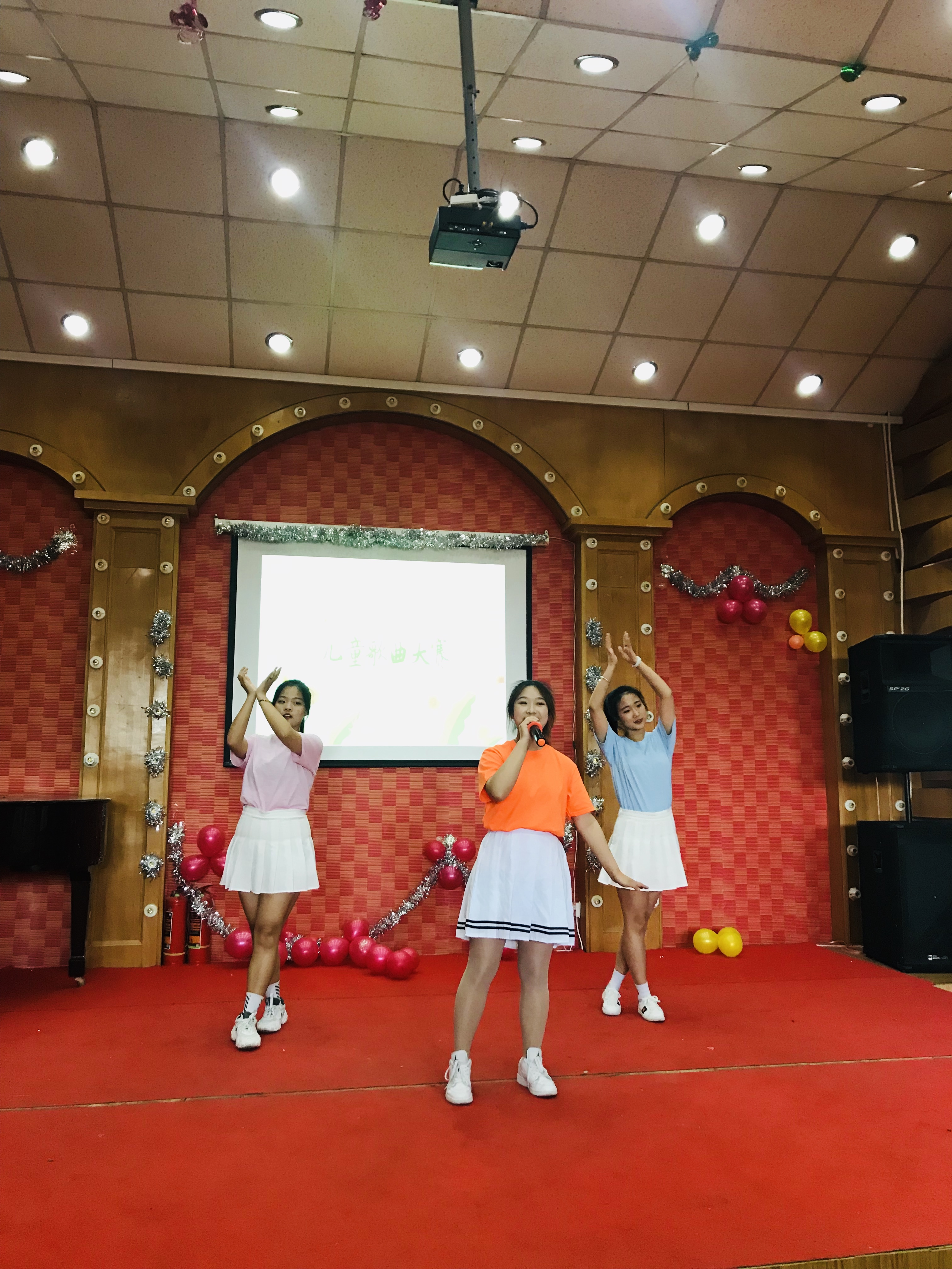 师范学院学前教育专业技能大赛系列活动之——“不忘初心、音为有你”儿童歌曲演唱比赛。