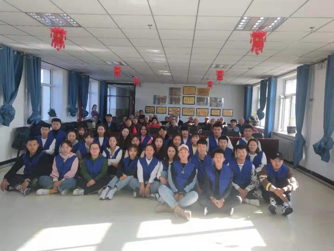 医学技术学院开展敬老院慰问活动